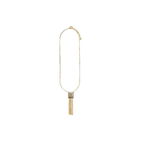 COLAR LONGO FRANJAS OURO HECTOR ALBERTAZZI LINEAR